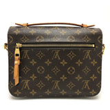 LOUIS VUITTON Handbag 2WAY Shoulder Bag Monogram Pochette Metis MM Monogram canvas M40780 Brown Women Used Authentic