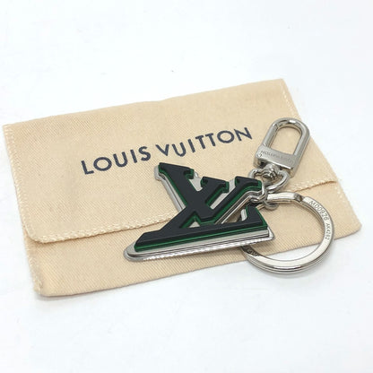 LOUIS VUITTON key ring M00926 metal Silver Portocle LV Matic Women Used Authentic