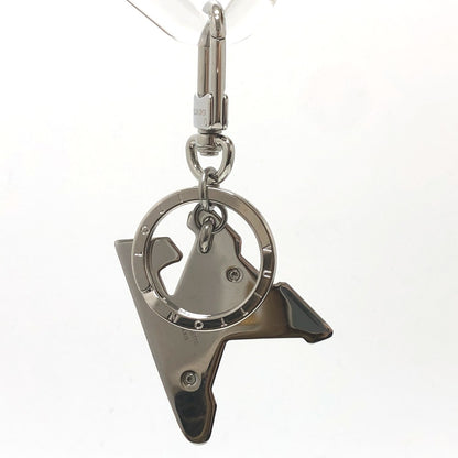 LOUIS VUITTON key ring M00926 metal Silver Portocle LV Matic Women Used Authentic