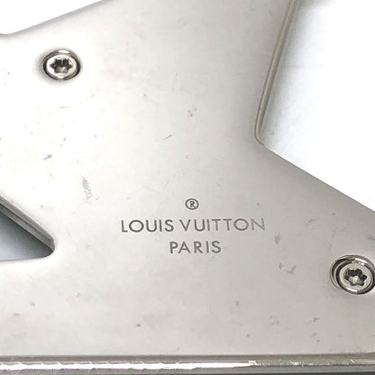 LOUIS VUITTON key ring M00926 metal Silver Portocle LV Matic Women Used Authentic