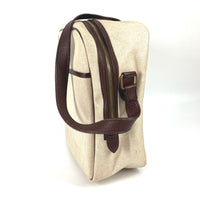 HERMES Shoulder Bag Bag Crossbody victoria square Toruash / Leather beige Women Used Authentic