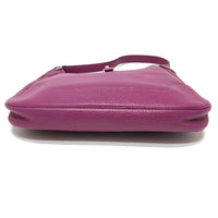 HERMES Shoulder Bag Shoulder Tote Bag Bag Trim 35 Shave purple Women Used Authentic