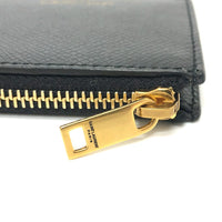 SAINT LAURENT PARIS Coin case Wallet Coin Pocket Compact wallet Fragment case leather 609362 black mens Used Authentic