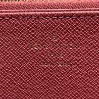 LOUIS VUITTON Long Wallet Purse Zip Around Monogram denim Zippy wallet Monogram denim M81182 pink Women Used Authentic