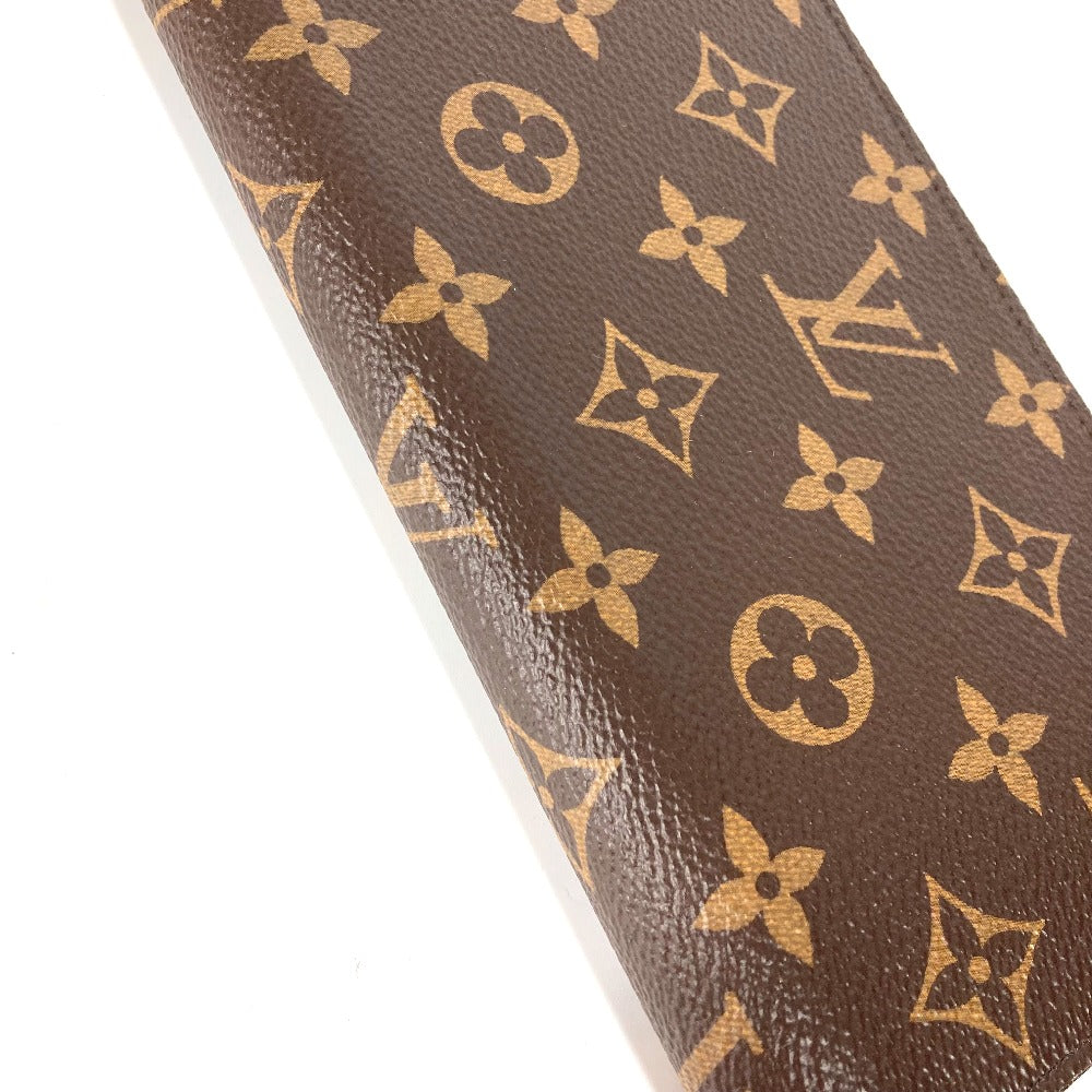 LOUIS VUITTON Long Wallet Purse M41895 Monogram canvas Brown Monogram Zippy wallet Women Used Authentic