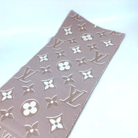 LOUIS VUITTON Scarf M78237 Wool rayon pink Muffler LV Essential Shine Women Used Authentic
