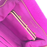 CHANEL Shoulder Bag chain bag bag vintage quilting cotton pink Women Used Authentic