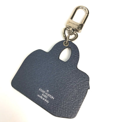 LOUIS VUITTON key ring M69292  Leather, Metal blue LV Escal portocle speedy mens Used Authentic