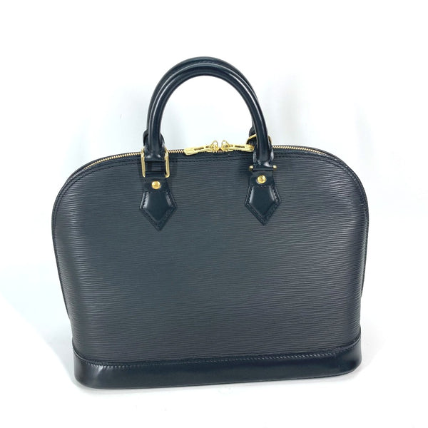 LOUIS VUITTON Handbag Bag Tote Bag Epi Alma PM Epi Leather M52142  black Women Used Authentic