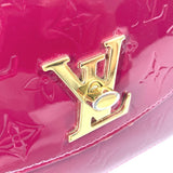 LOUIS VUITTON Shoulder Bag 2WAY bag handbag Monogram Vernis Pasadena Monogram Vernis M90943 purple Women Used Authentic