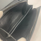BOTTEGAVENETA Long Wallet Purse flap Long wallet INTRECCIATO leather Gray mens Used Authentic