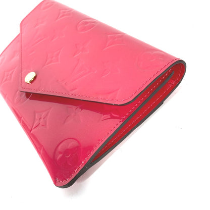 LOUIS VUITTON Long Wallet Purse M61689  Monogram Vernis pink Monogram Vernis Portefeuille Jeanne Women Used Authentic