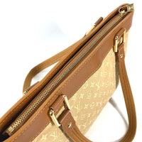 LOUIS VUITTON Shoulder Bag Tote Bag Handbag Monogram mini Lucille PM Monogram mini canvas M92684 beige Women Used Authentic