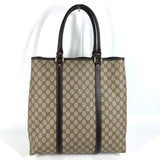 GUCCI Shoulder Bag Tote Bag GG plus vertical PVC leather 228668 beige mens(Unisex) Used Authentic