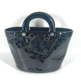 CHANEL Tote Bag bag handbag Punching COCO CC COCO Mark NO5 enamel black Women Used Authentic