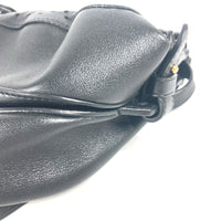 LOUIS VUITTON Shoulder Bag M94072 Calf leather black Perfo Flore Saumur30 Women Used Authentic