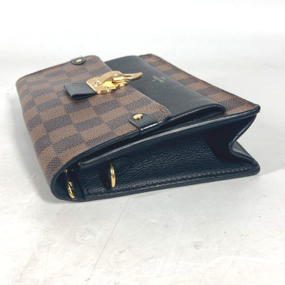 LOUIS VUITTON Long Wallet Purse N60221 Damier canvas Brown Damier Portefeuille・VavinChain