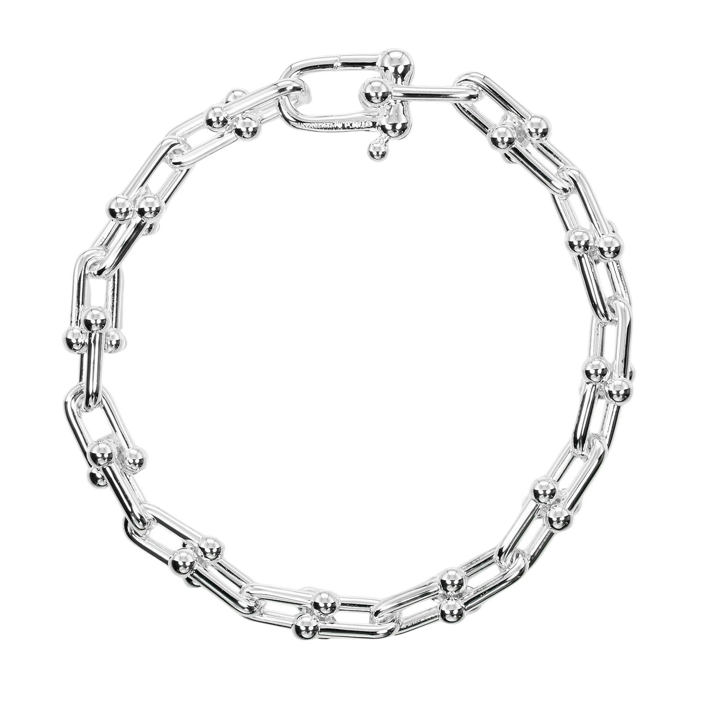 TIFFANY&Co. bracelet Silver925 Silver hardware small link