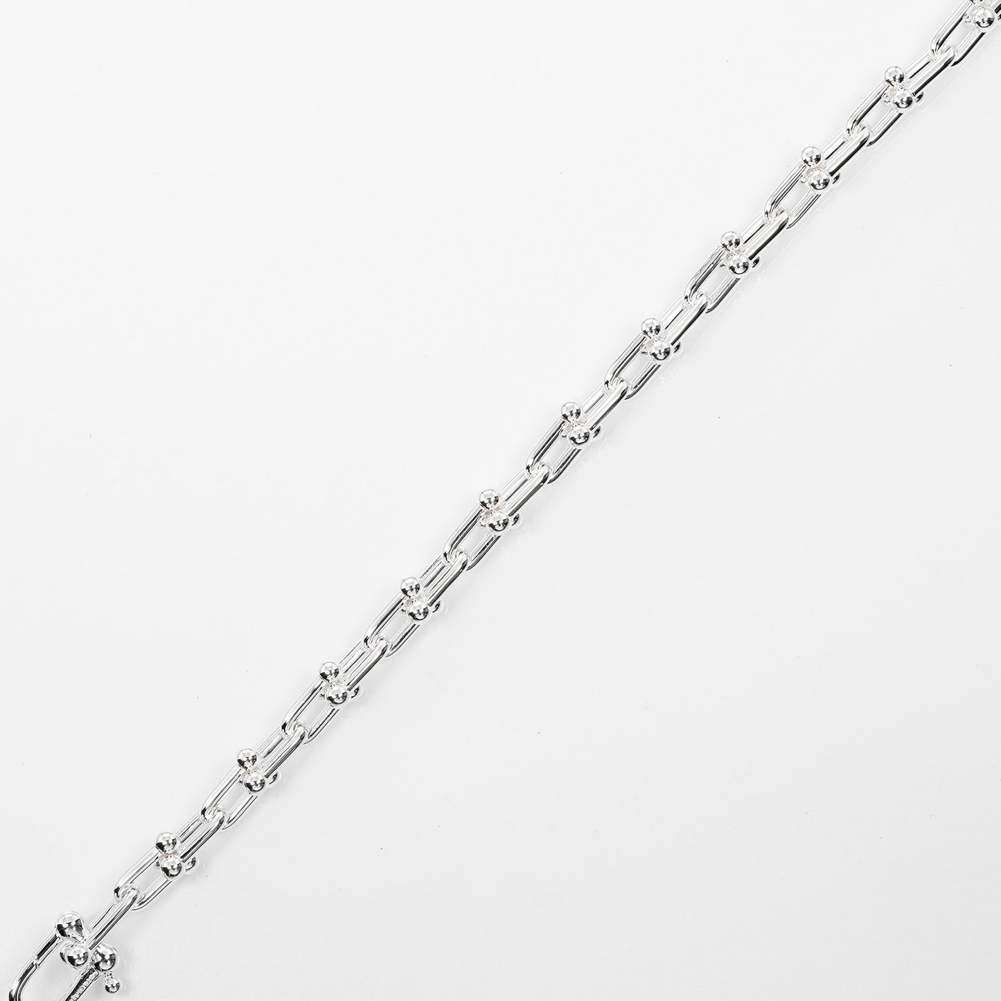 TIFFANY&Co. bracelet Silver925 Silver hardware small link