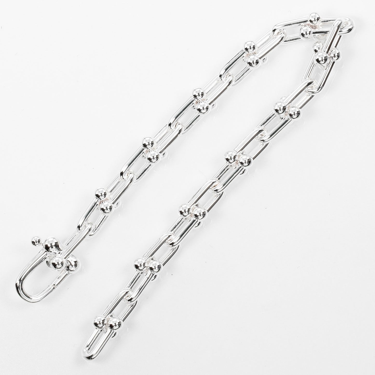 TIFFANY&Co. bracelet Silver925 Silver hardware small link