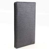 LOUIS VUITTON Notebook cover Agenda posh Epi Leather R20522 black(Unisex) Used Authentic