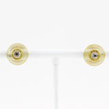 CHANEL Pierce COCO Mark Plated Gold gold Women Used Authentic