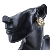 CHANEL Earring Matrasse Plated Gold gold Women Used Authentic