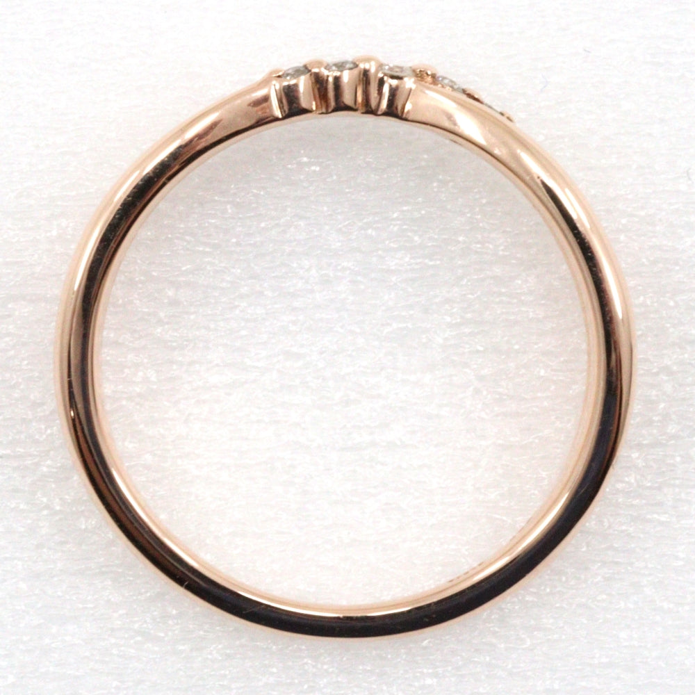 4℃ Ring K10 Pink Gold gold Women Used Authentic