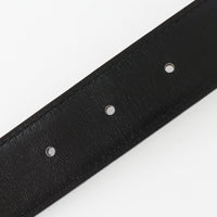 HERMES belt Etrie Box scarf Black / Brown mens Used Authentic