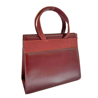 Salvatore Ferragamo Handbag 2WAYShoulder Vara ribbon Calfskin Brown Women Used Authentic