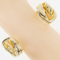 CHANEL Bangle Plated Gold gold Women Used Authentic