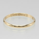CARTIER Ring 1895 wedding K18 yellow gold gold mens Used Authentic