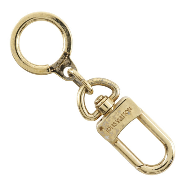 LOUIS VUITTON key ring Bag charm Key ring Anokle Plated Gold gold unisex(Unisex) Used Authentic
