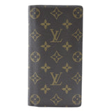 LOUIS VUITTON Long Wallet Purse Old brother Monogram canvas Brown mens Used Authentic