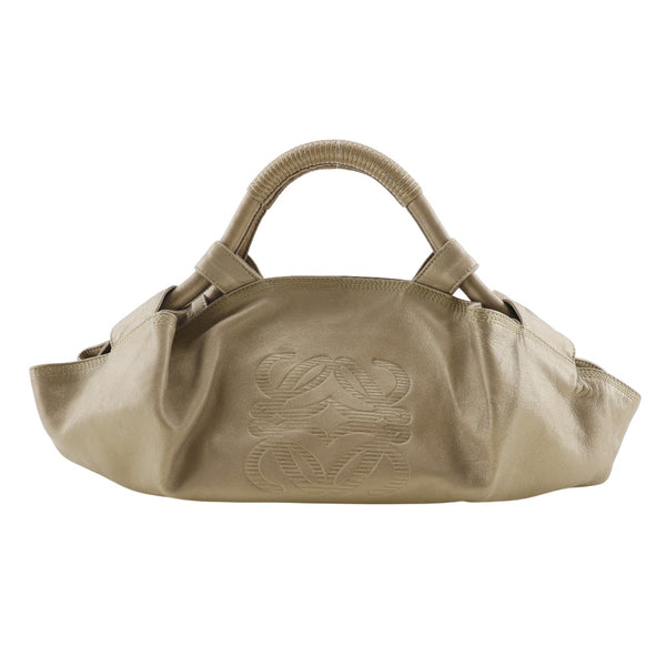 LOEWE Handbag Nappa Aire lambskin gold Women Used Authentic