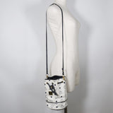 MCM Shoulder Bag BucketShoulder PVC white Women Used Authentic