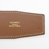 Cancella di scatola della cintura Hermes, donne nere Courchevel usate autentiche