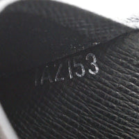 Louis Vuitton Long portefeuille Purse Old Brother Taiga Black Mens utilisé authentique