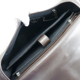 Salvatore Ferragamo Shoulder Bag leather Brown mens Used Authentic