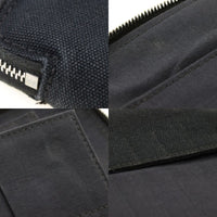 Hermes Long Wallet Purse Foe Toe Perth GM Cotton noir Unisexe (Unisexe) Utilisé authentique