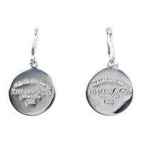 TIFFANY&Co. Pierce Silver925 Silver Return to TIFFANY & Co. Round tag Women Used Authentic