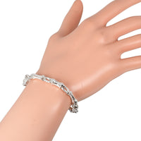 TIFFANY&Co. bracelet Bamboo Chain Silver925 Silver Women Used Authentic