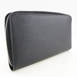 LOUIS VUITTON Long Wallet Purse Zippy Organizer Epi Leather M60632 black mens Used Authentic