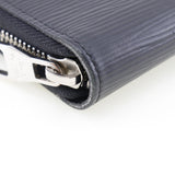 LOUIS VUITTON Long Wallet Purse Zippy Organizer Epi Leather M60632 black mens Used Authentic