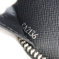 LOUIS VUITTON Long Wallet Purse Zippy Organizer Epi Leather M60632 black mens Used Authentic