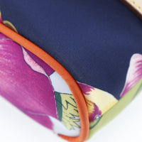 Salvatore Ferragamo-Umhängetasche Baumwolle, Leder EX-21 6452 Multicolorory Women verwendet authentisch