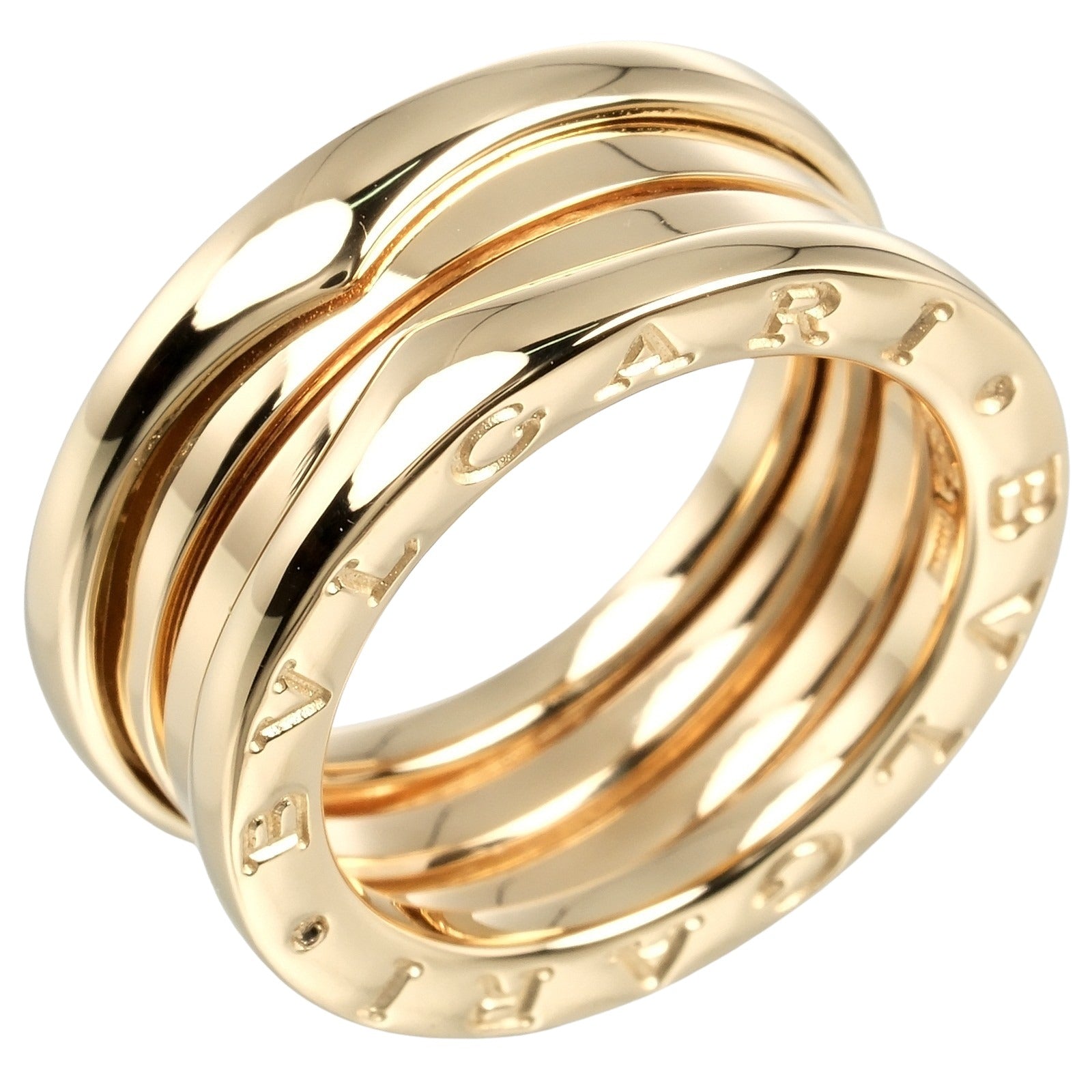 BVLGARI Ring K18 yellow gold gold Be zero one B.ZERO1 3 bands Women 50 –  Japan second hand luxury bags online supplier Arigatou Share Japan