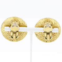 CHANEL Earring vintage Matrasse Plated Gold gold Women Used Authentic