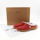 LOUIS VUITTON Slip-on LV Cup 2000 Nubuck, rubber Red Women Used Authentic