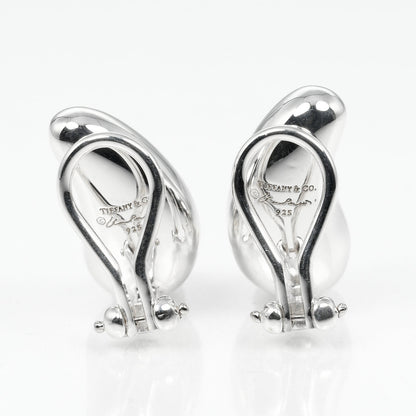 TIFFANY&Co. Earring Silver925 Silver teardrop Women Used Authentic